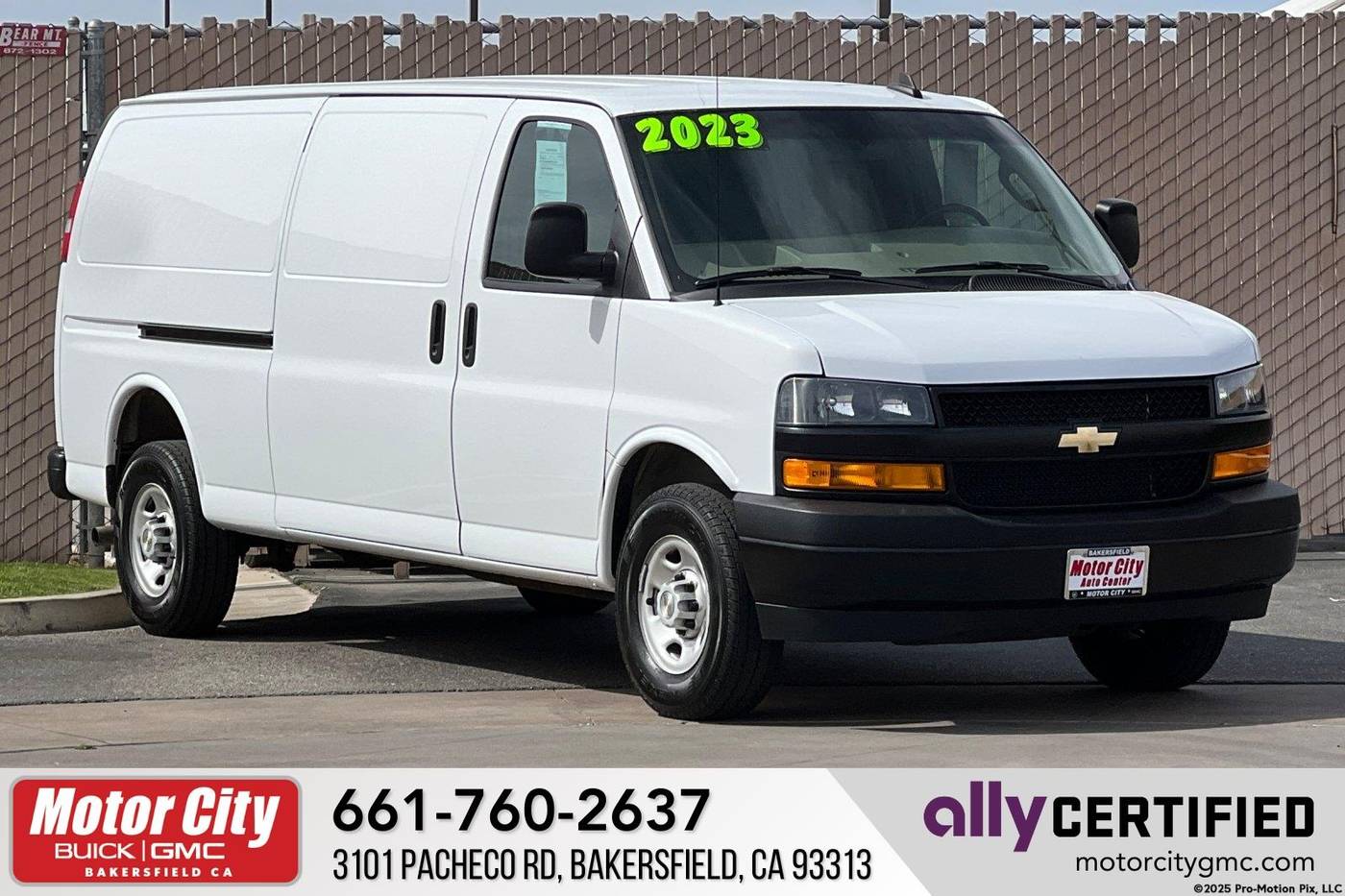 2023 Chevrolet Express Cargo Van Base — Cargo Van — 37,727 mi — Bakersfield, CA