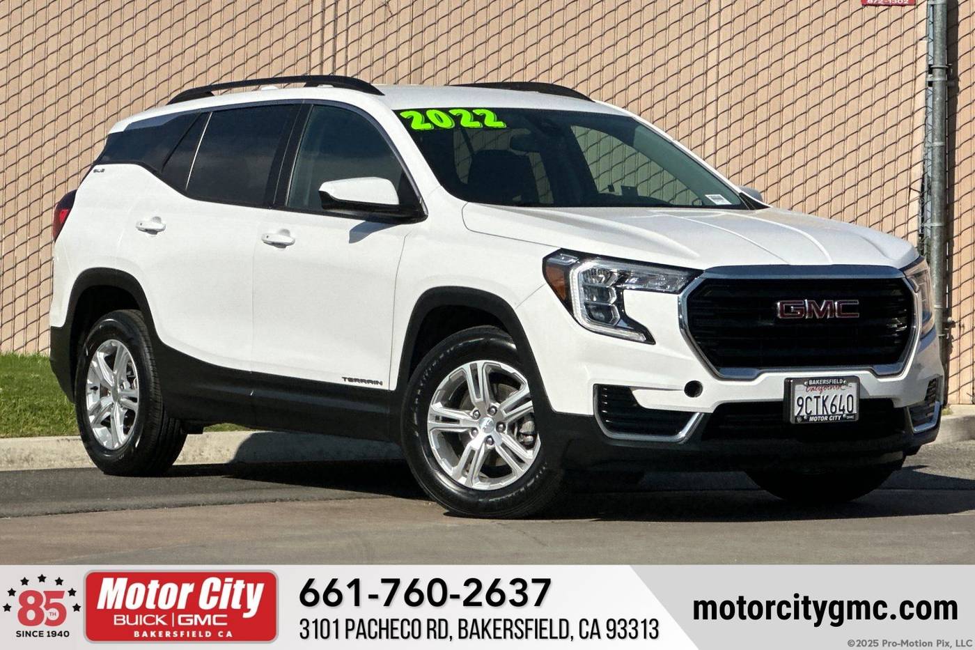 2022 GMC Terrain SLE — SUV — 40,613 mi — Bakersfield, CA