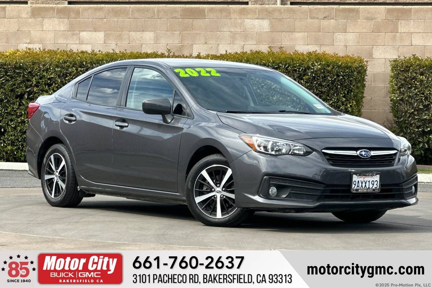 2022 Subaru Impreza Premium — Sedan — 30,129 mi — Bakersfield, CA