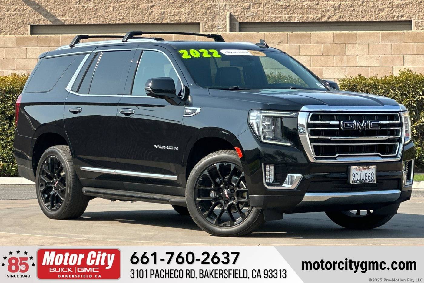 2022 GMC Yukon SLT — SUV — 60,439 mi — Bakersfield, CA