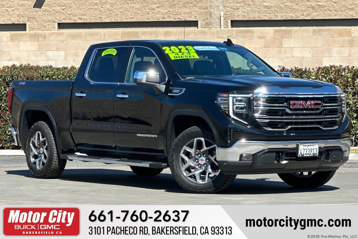 2023 GMC Sierra 1500 SLT — Pickup Truck — 64,956 mi — Bakersfield, CA
