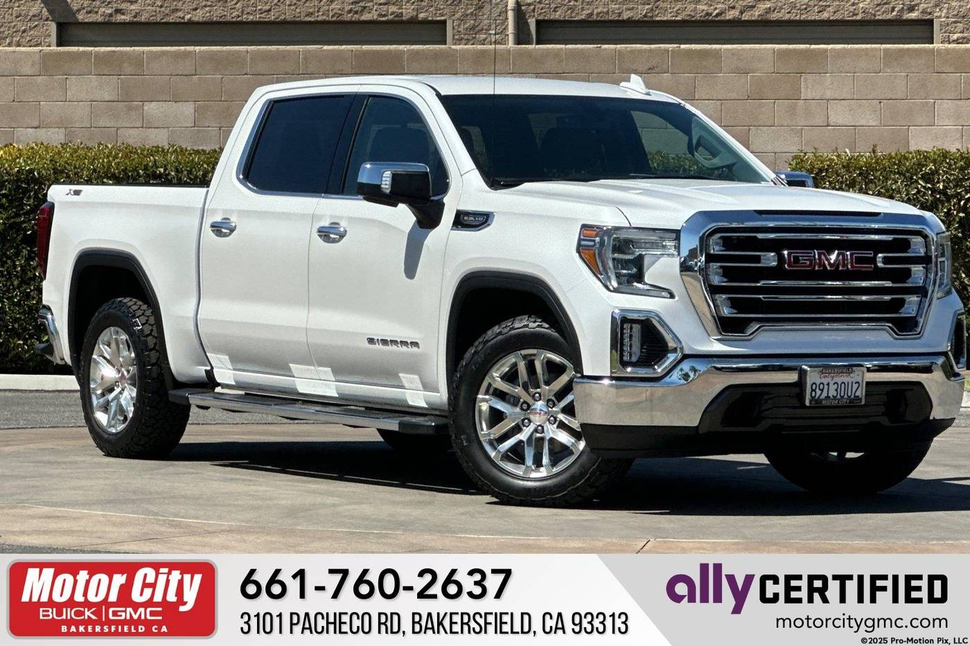 2019 GMC Sierra 1500 SLT — Pickup Truck — 61,058 mi — Bakersfield, CA