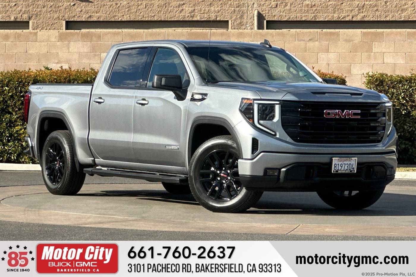 2025 GMC Sierra 1500 Elevation — Pickup Truck — 5,628 mi — Bakersfield, CA