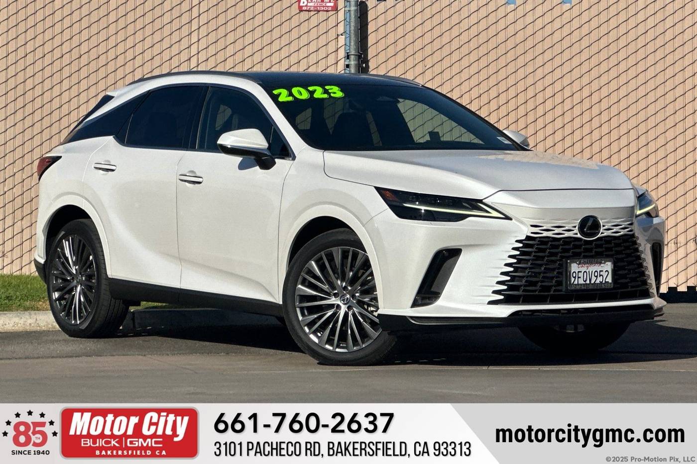 2023 Lexus RX RX 350 — SUV — 47,800 mi — Bakersfield, CA