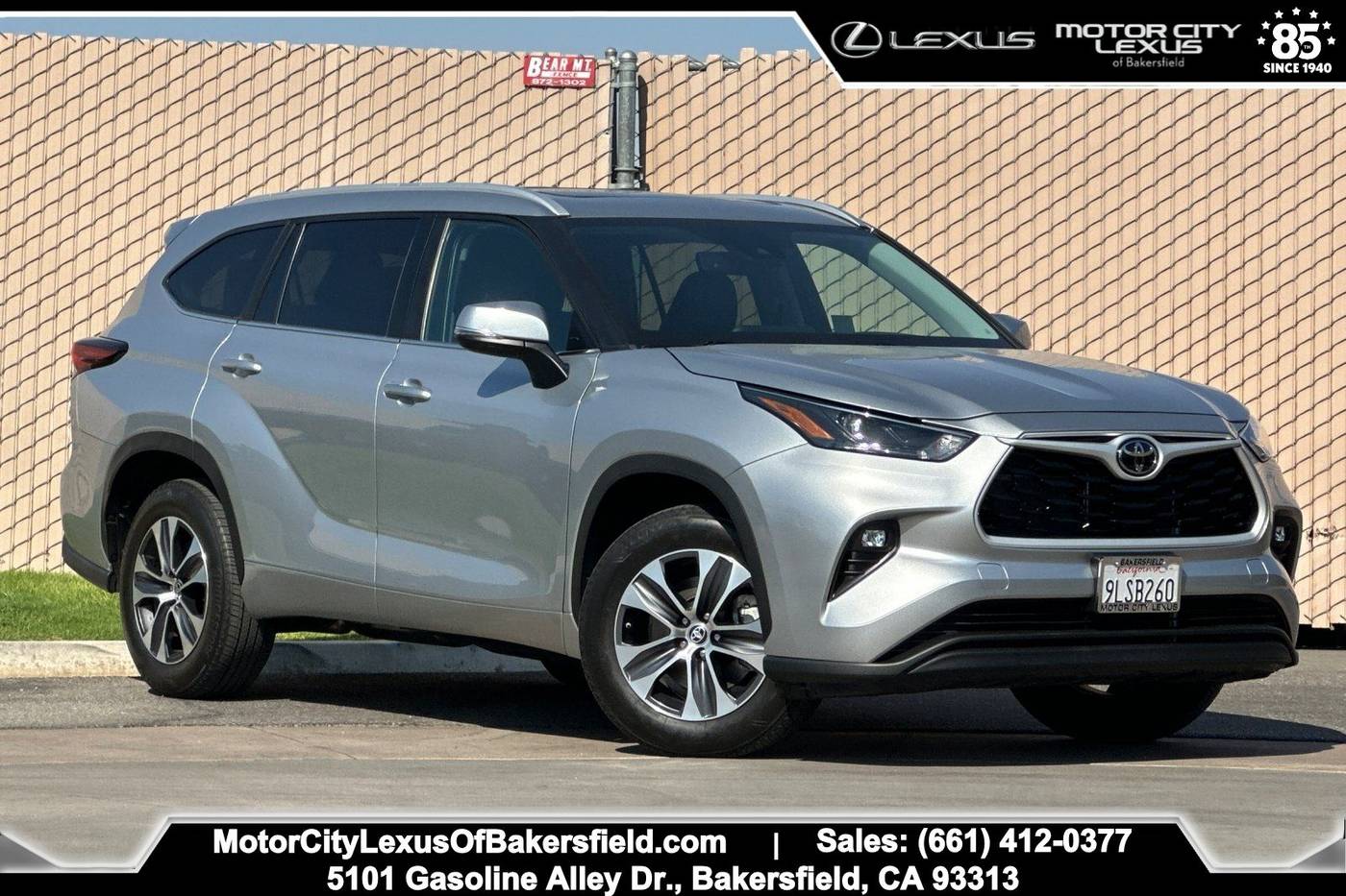 2024 Toyota Highlander XLE — SUV — 9,801 mi — Bakersfield, CA