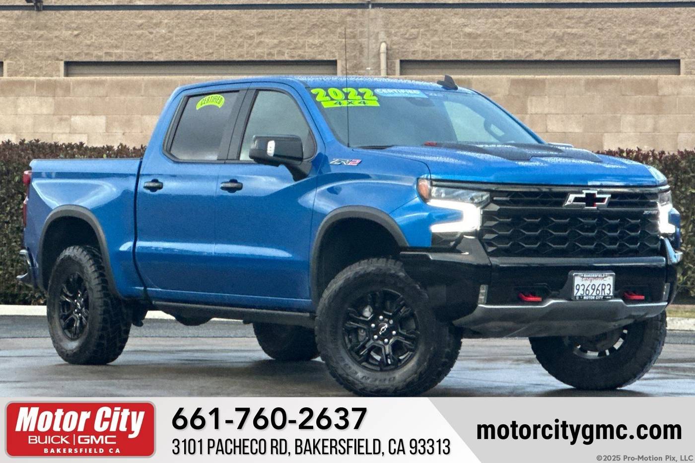 2022 Chevrolet Silverado 1500 ZR2 — Pickup Truck — 56,099 mi — Bakersfield, CA