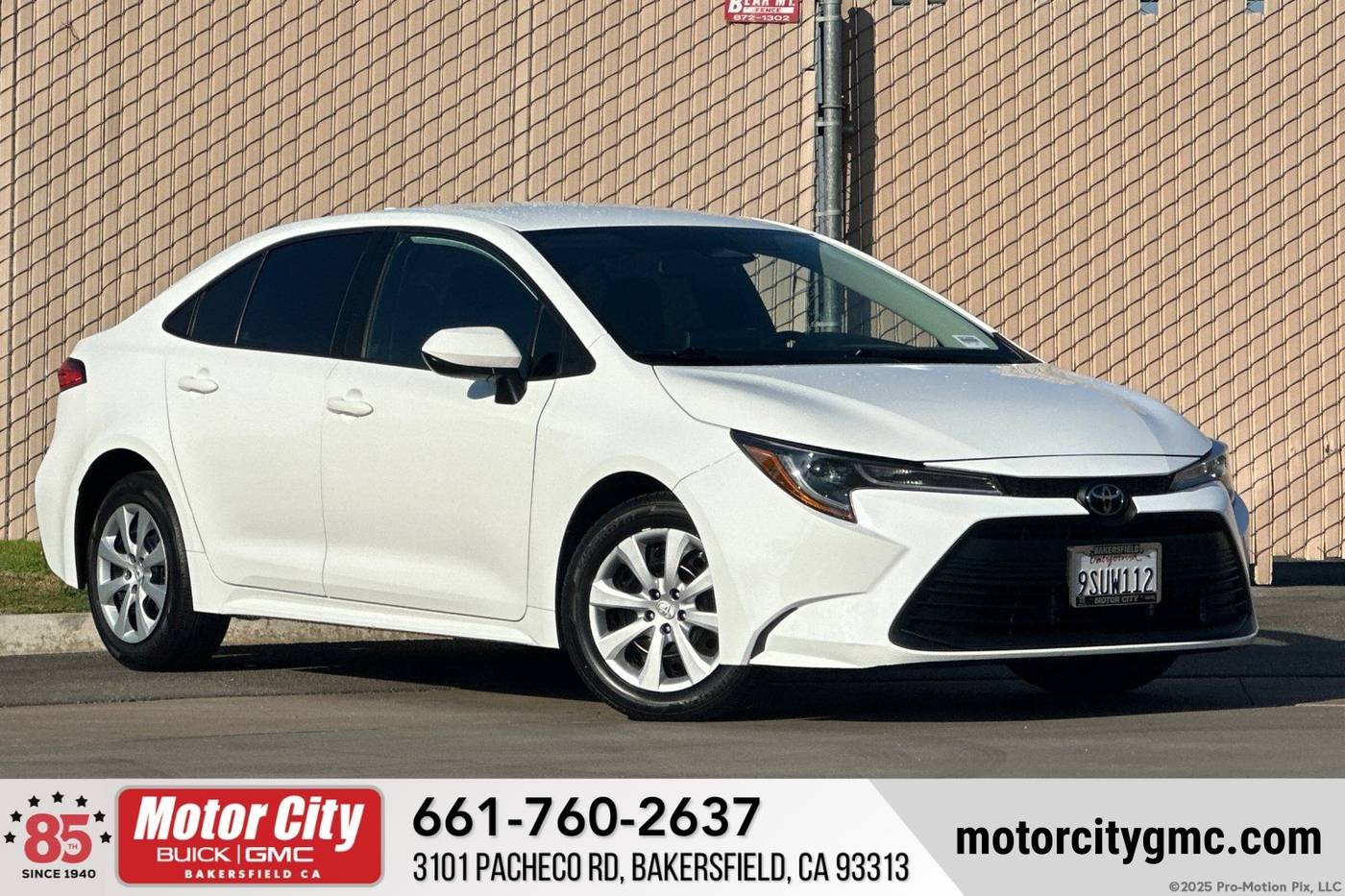 2023 Toyota Corolla LE — Sedan — 19,764 mi — Bakersfield, CA