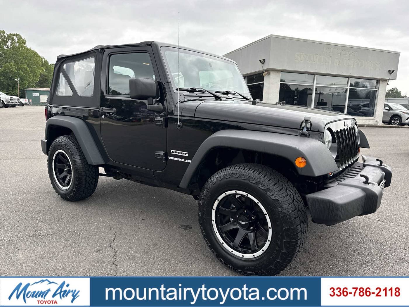 2012 Jeep Wrangler Sport — SUV — 85,545 mi — Mount Airy, NC