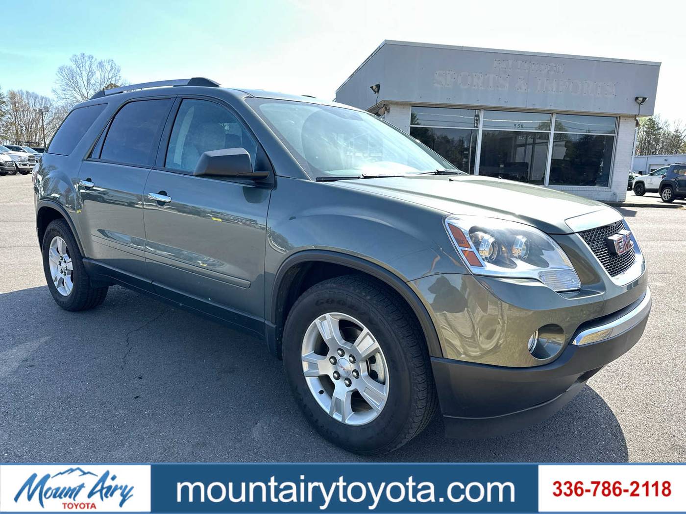 2011 GMC Acadia SLE — SUV — 84,775 mi — Mount Airy, NC