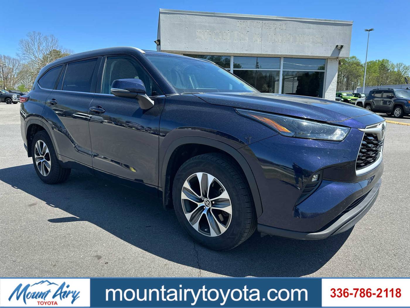 2023 Toyota Highlander XLE — SUV — 58,399 mi — Mount Airy, NC