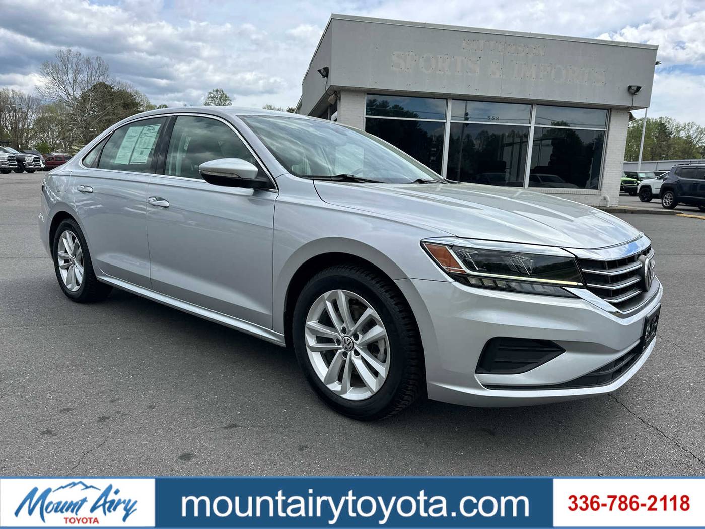 2020 Volkswagen Passat SE — Sedan — 83,603 mi — Mount Airy, NC