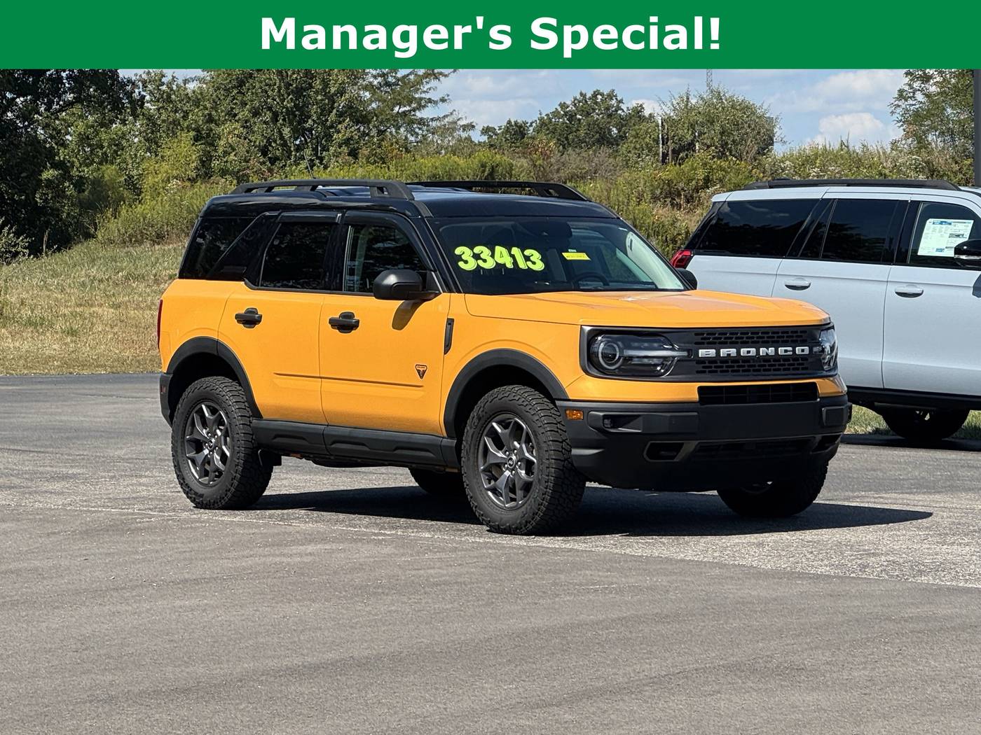 2023 Ford Bronco Sport Badlands — SUV — 40,999 mi — Mt Orab, OH