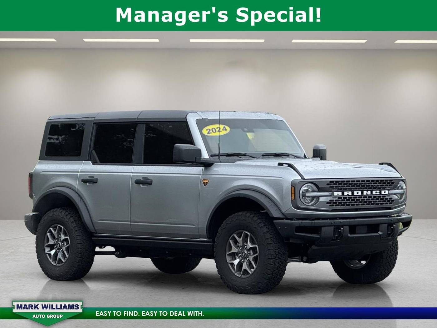 2024 Ford Bronco Badlands — SUV — 422 mi — Mt Orab, OH