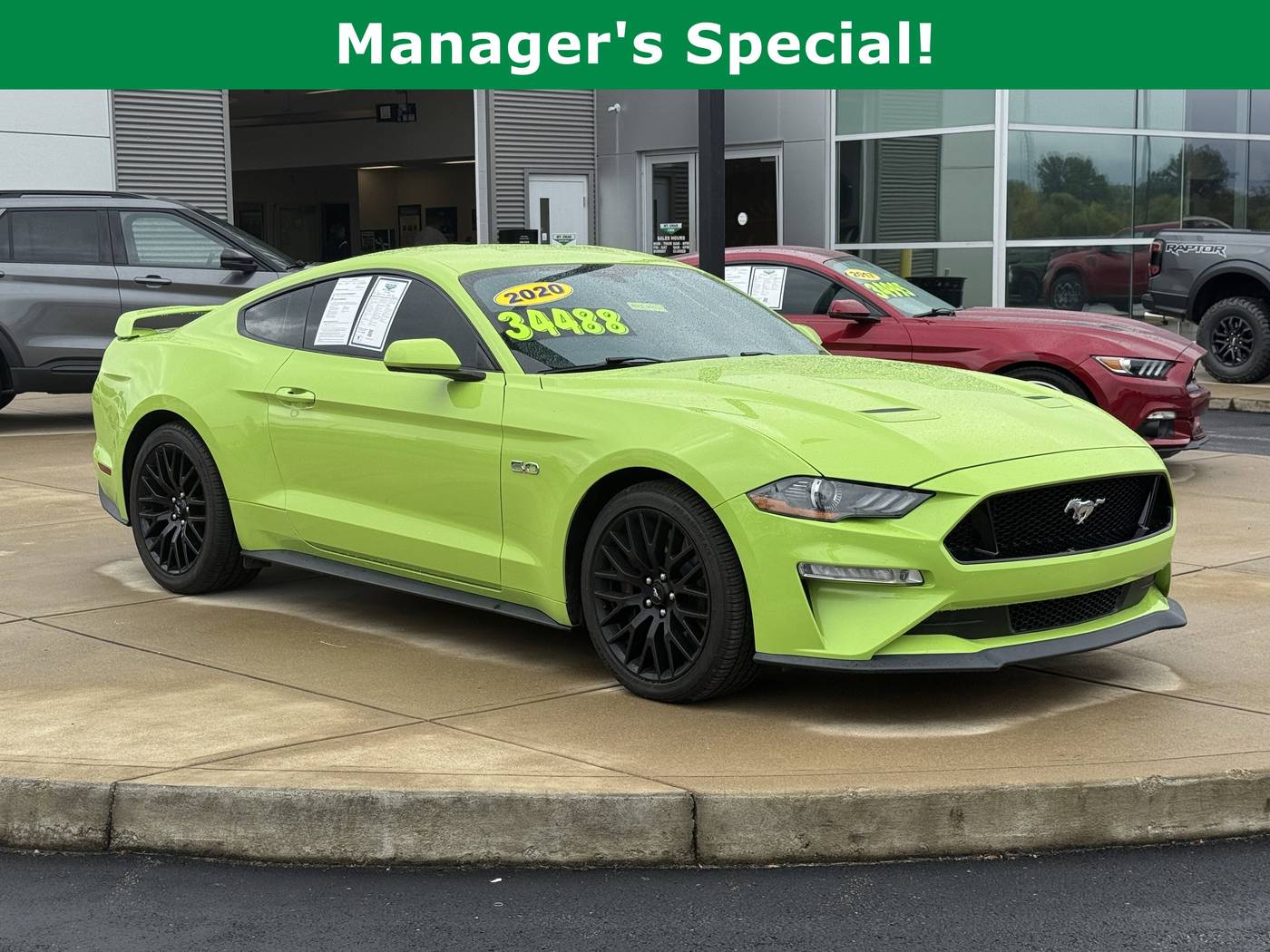 2020 Ford Mustang GT — Coupe — 58,543 mi — Mt Orab, OH