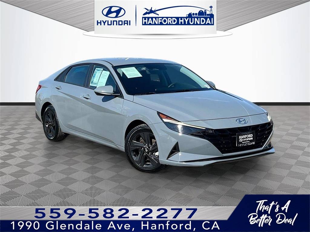 2021 Hyundai Elantra Hybrid Blue — Sedan — 67,466 mi — Hanford, CA