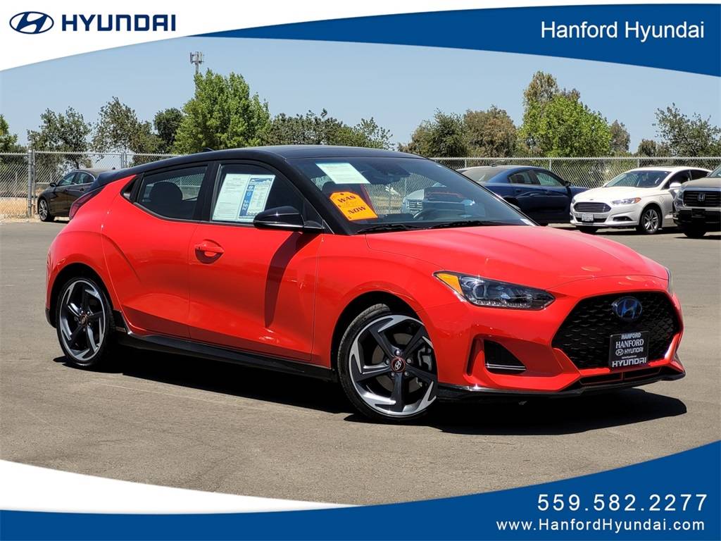 2020 Hyundai Veloster Turbo Ultimate — Hatchback — 32,066 mi — Hanford, CA