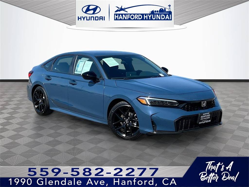 2025 Honda Civic Sport — Sedan — 8,273 mi — Hanford, CA