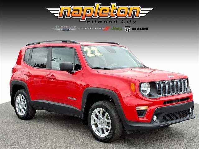 2022 Jeep Renegade Latitude — SUV — 50,279 mi — Ellwood City, PA