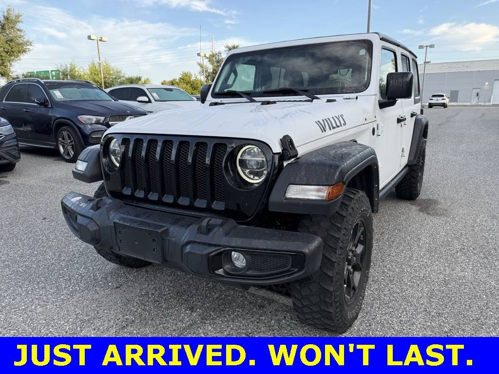2021 Jeep Wrangler Willys — SUV — 52,957 mi — Orlando, FL