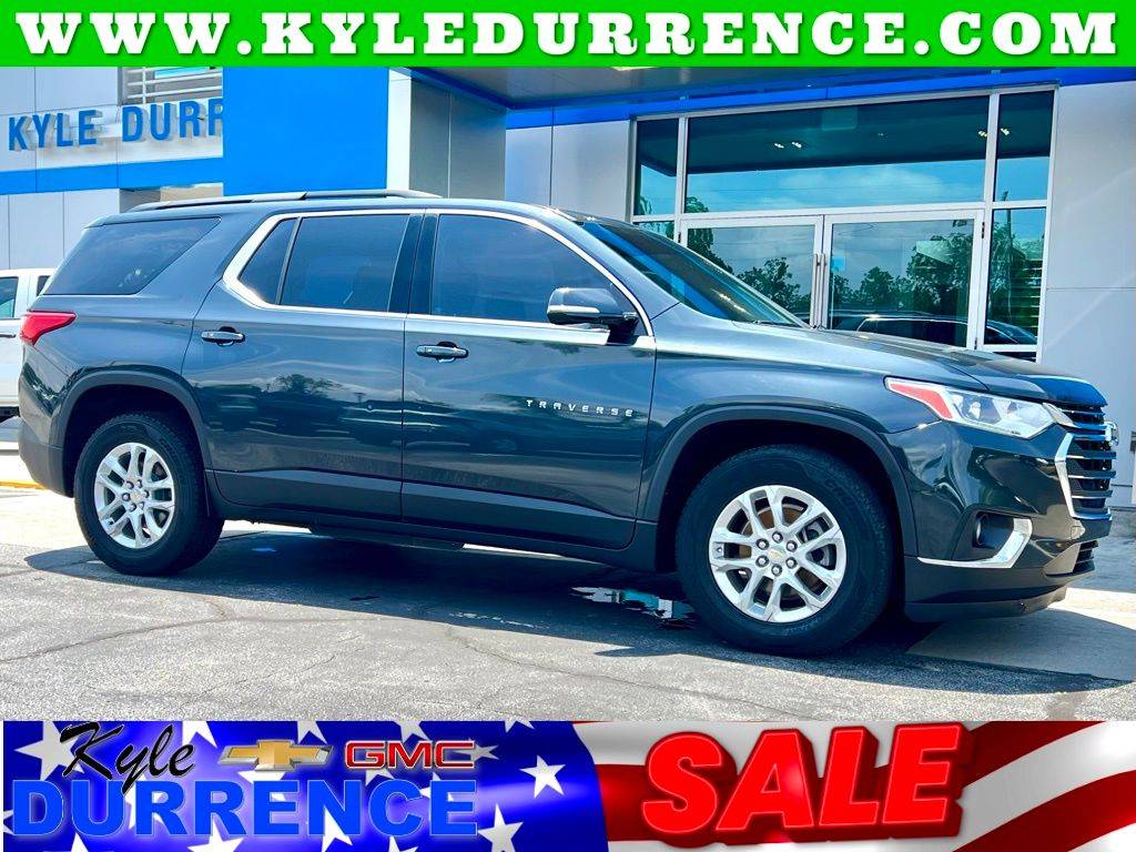2019 Chevrolet Traverse LT Cloth — SUV — 107,569 mi — Claxton, GA