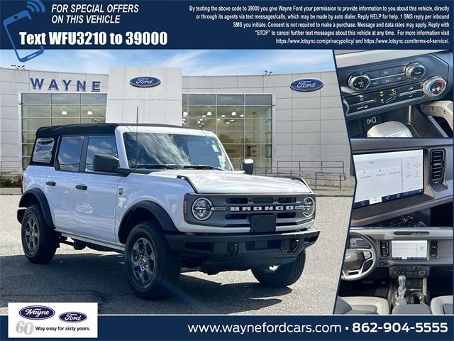 2024 Ford Bronco Big Bend — SUV — 8,061 mi — Wayne, NJ