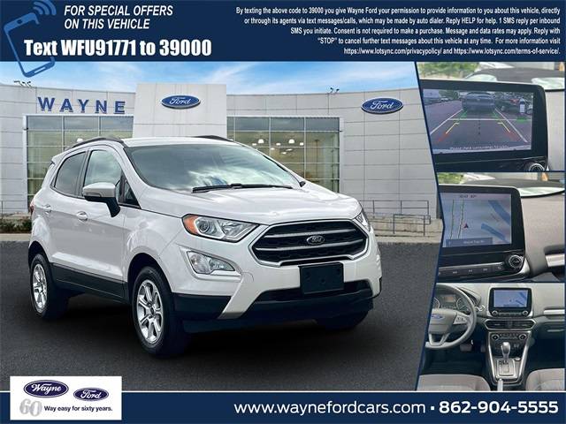 2022 Ford EcoSport SE — SUV — 18,955 mi — Wayne, NJ