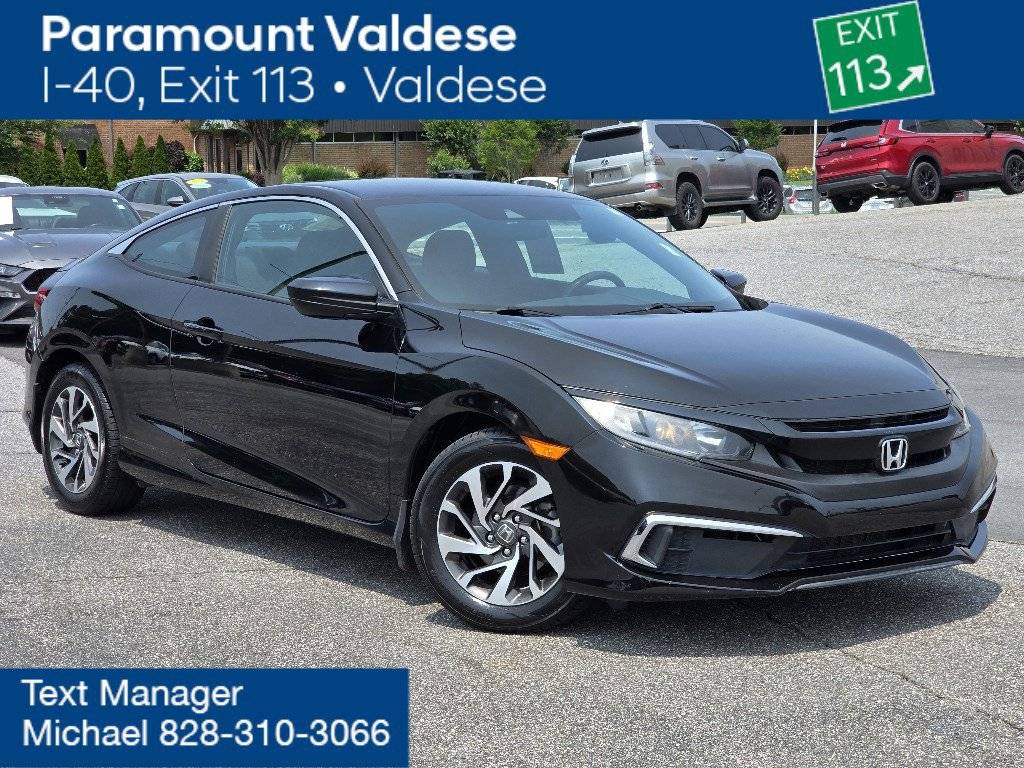 2019 Honda Civic LX — Coupe — 104,577 mi — Valdese, NC