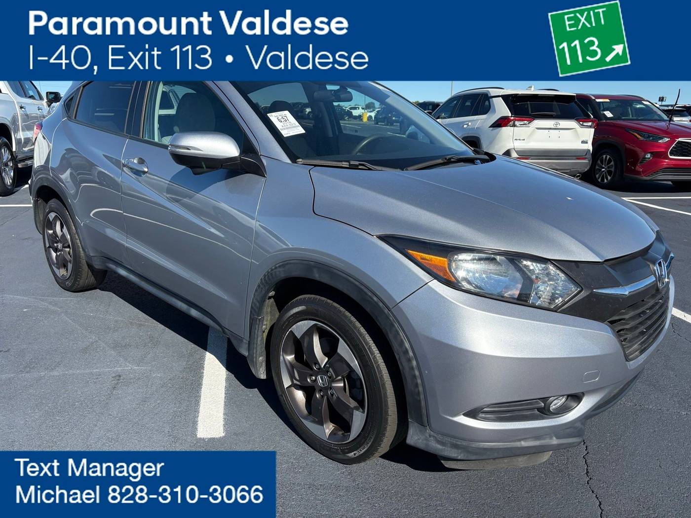 2018 Honda HR-V EX — SUV — 44,923 mi — Valdese, NC