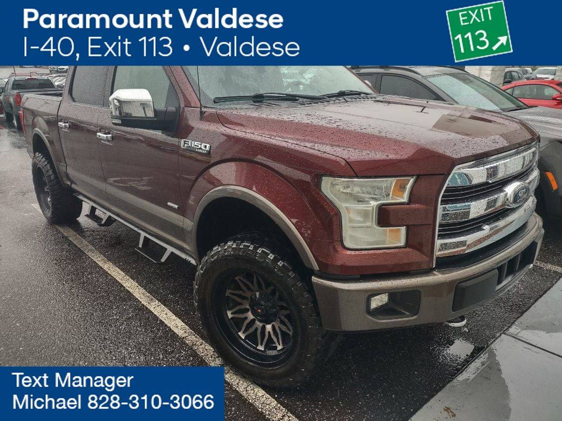2016 Ford F-150 Lariat — Pickup Truck — 100,302 mi — Valdese, NC