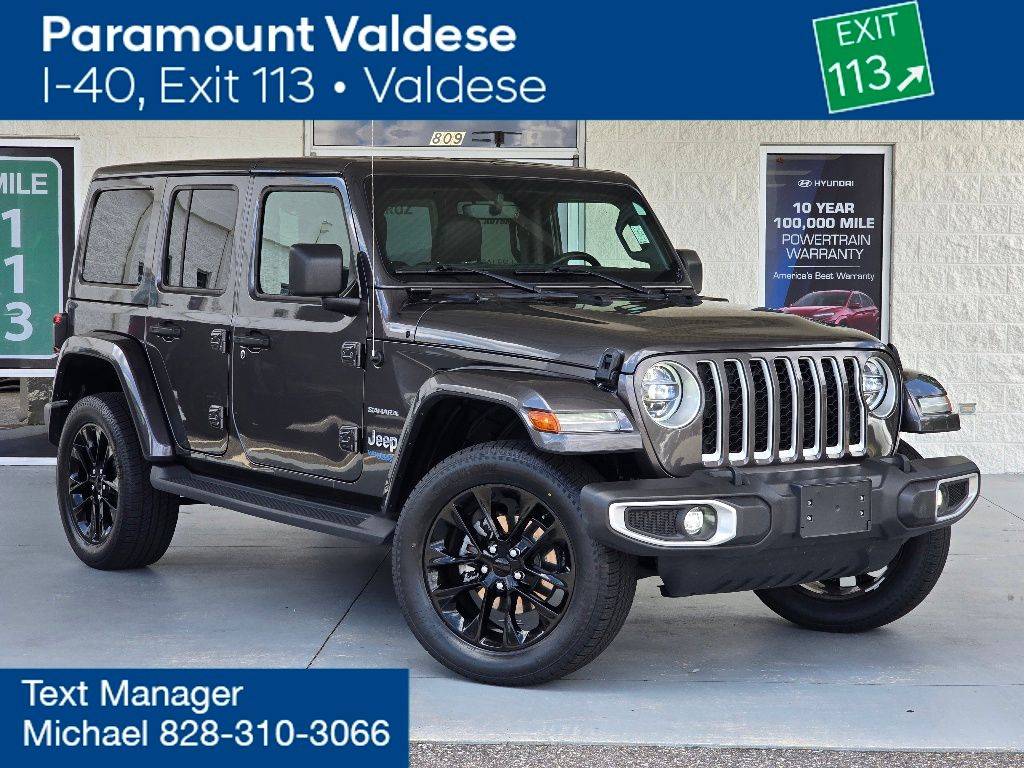 2021 Jeep Wrangler Sahara 4xe — SUV — 26,213 mi — Valdese, NC