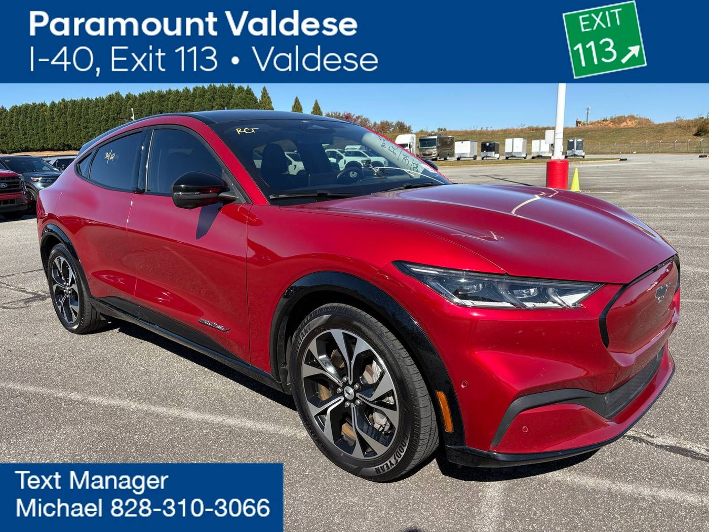 2022 Ford Mustang Mach-E Premium — SUV — 41,274 mi — Valdese, NC