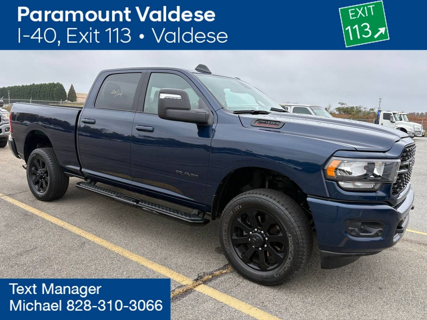 2024 Ram 2500 Big Horn — Pickup Truck — 23,310 mi — Valdese, NC