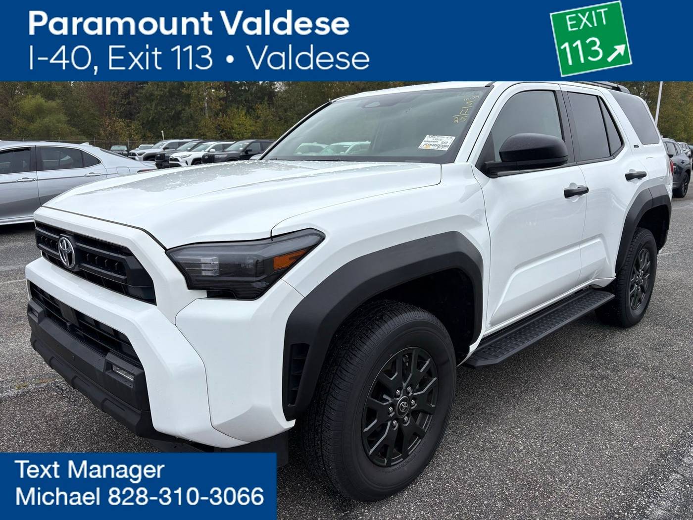 2025 Toyota 4Runner SR5 — SUV — 15,811 mi — Valdese, NC