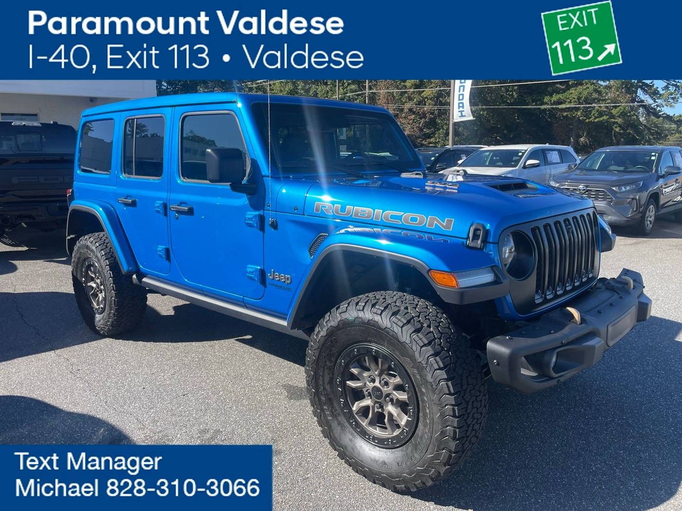 2022 Jeep Wrangler Rubicon 392 — SUV — 4,511 mi — Valdese, NC