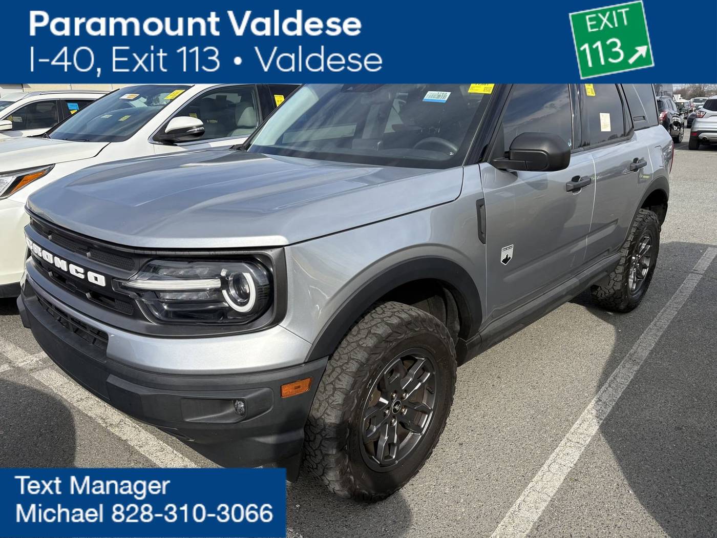 2021 Ford Bronco Sport Big Bend — SUV — 71,681 mi — Valdese, NC