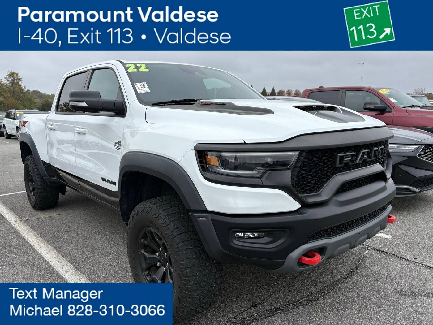 2022 Ram 1500 TRX — Pickup Truck — 43,561 mi — Valdese, NC