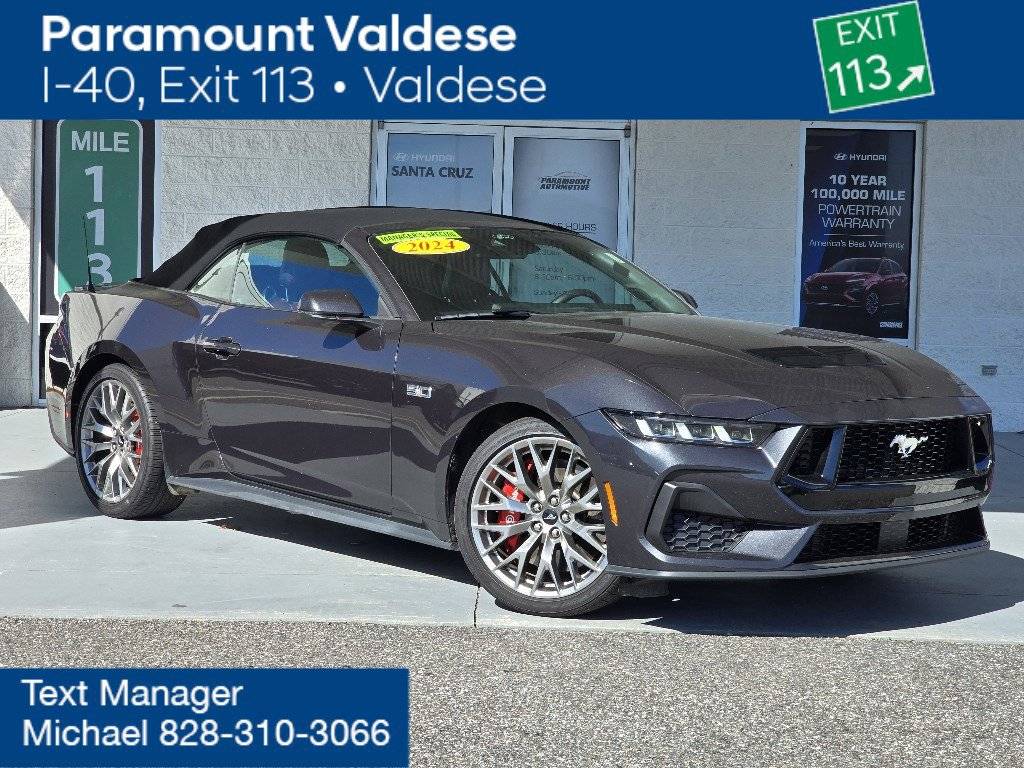 2024 Ford Mustang GT Premium — Convertible — 5,552 mi — Valdese, NC