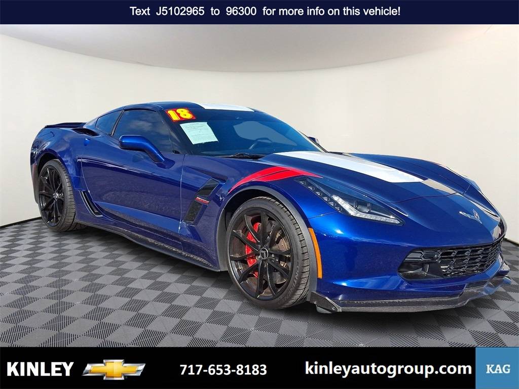 2018 Chevrolet Corvette Grand Sport 2LT — Coupe — 46,796 mi — Mount Joy, PA