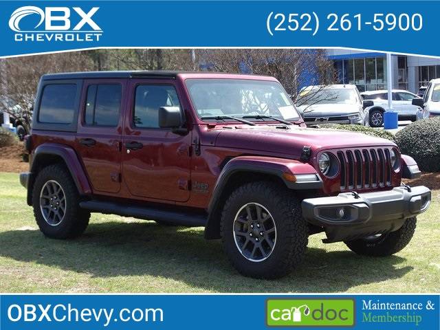 2021 Jeep Wrangler 80th Anniversary — SUV — 62,159 mi — Kitty Hawk, NC