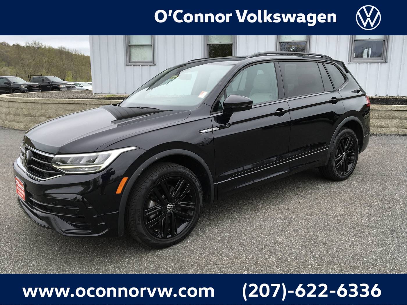 2022 Volkswagen Tiguan SE R-Line Black — SUV — 25,321 mi — Augusta, ME