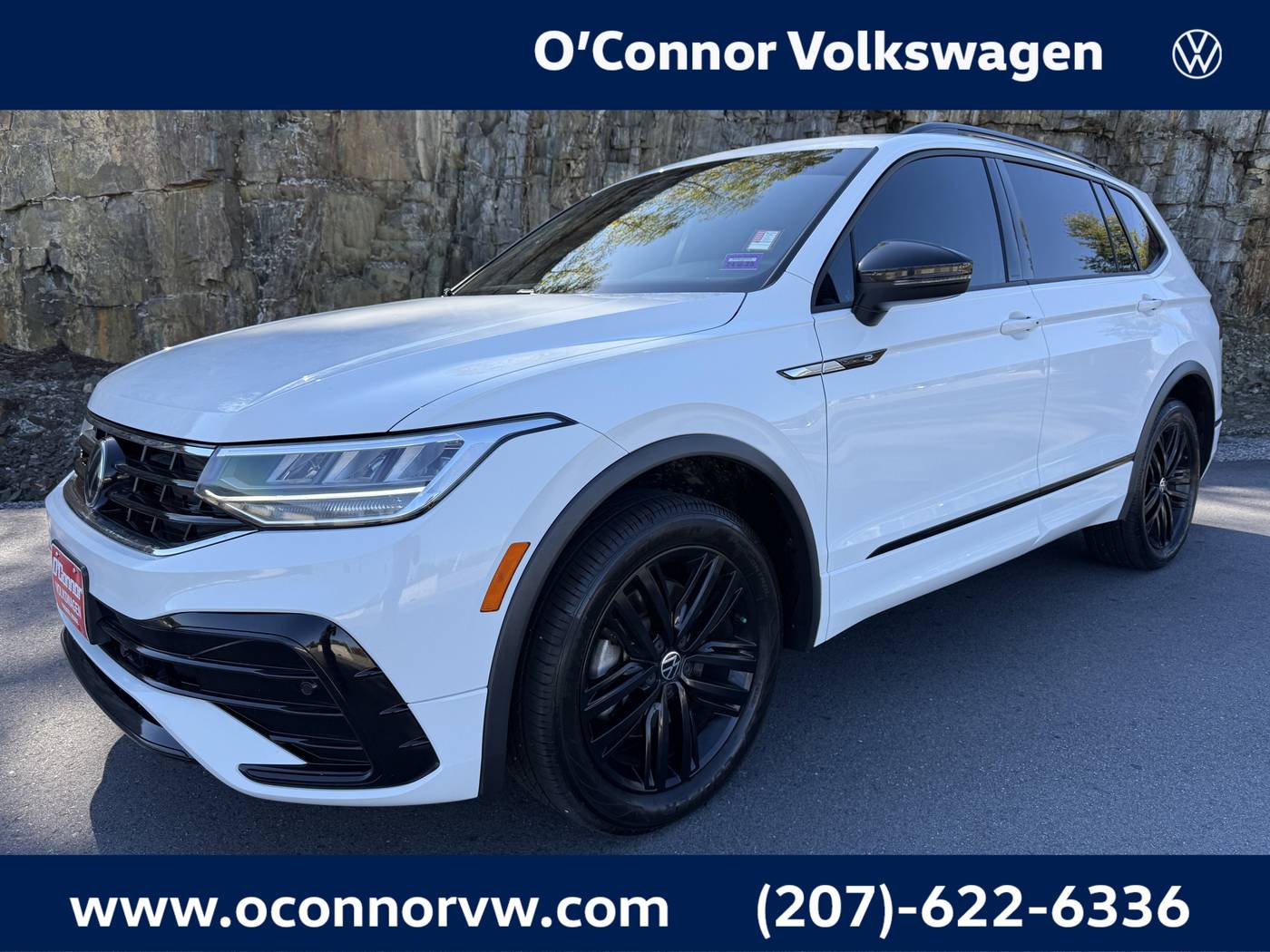 2022 Volkswagen Tiguan SE R-Line Black — SUV — 46,318 mi — Augusta, ME
