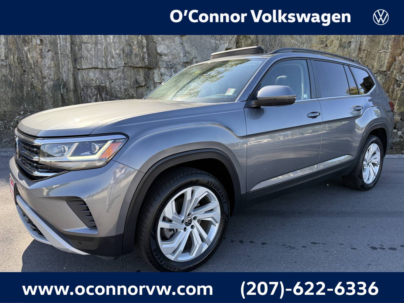 2021 Volkswagen Atlas SE with Technology — SUV — 34,024 mi — Augusta, ME