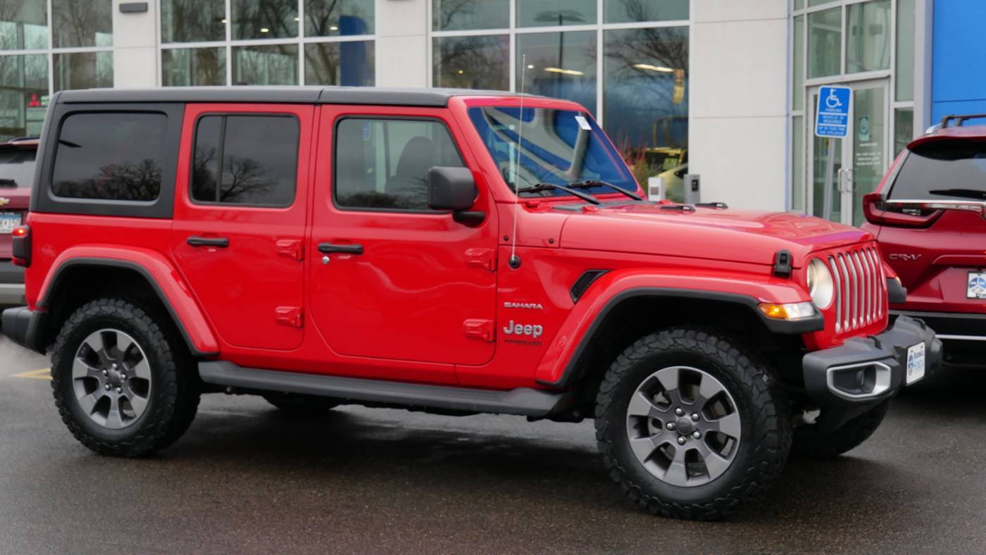 2019 Jeep Wrangler Sahara — SUV — 62,613 mi — White Bear Lake, MN