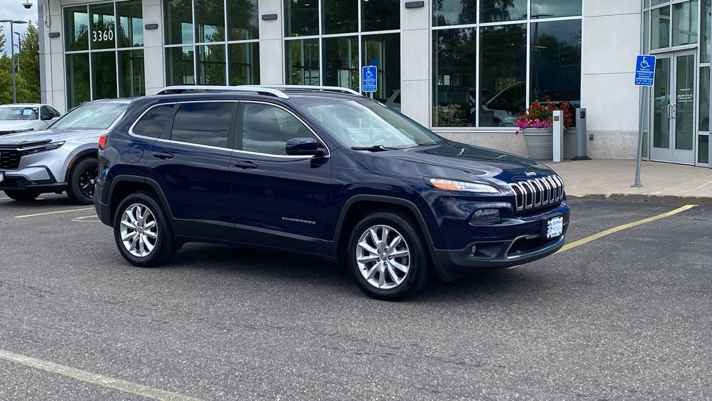 2016 Jeep Cherokee Limited — SUV — 77,894 mi — White Bear Lake, MN