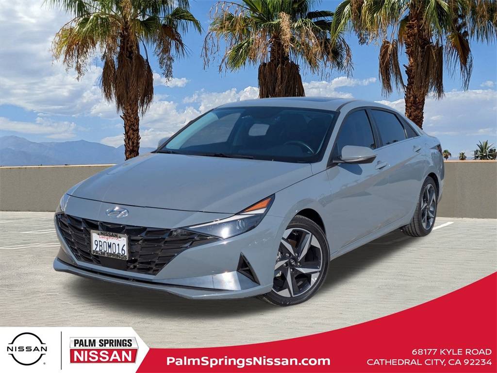 2022 Hyundai Elantra Hybrid Limited — Sedan — 35,248 mi — Cathedral City, CA