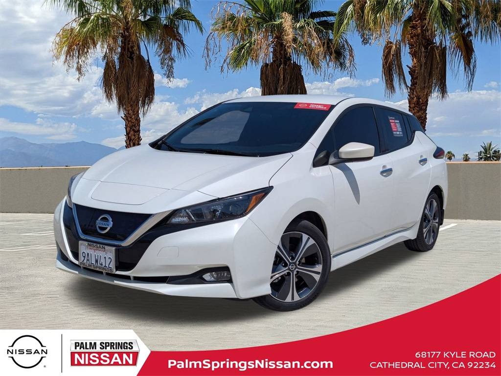 2022 Nissan LEAF SV — Hatchback — 24,259 mi — Cathedral City, CA