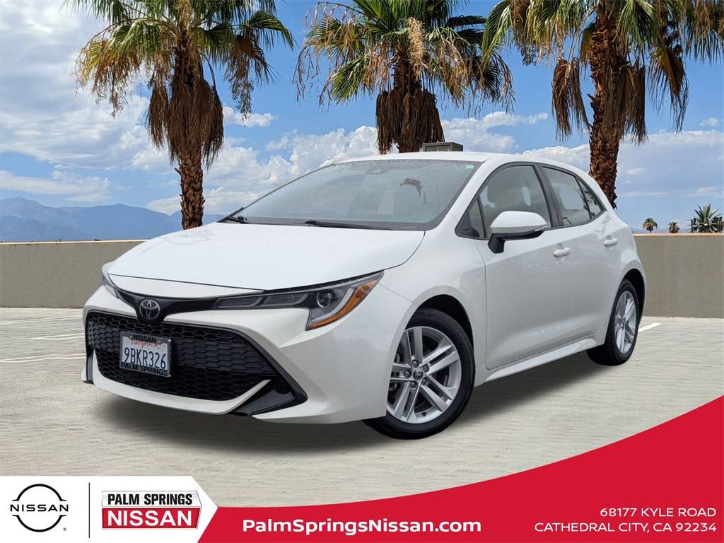 2019 Toyota Corolla Hatchback SE — Hatchback — 49,050 mi — Cathedral City, CA