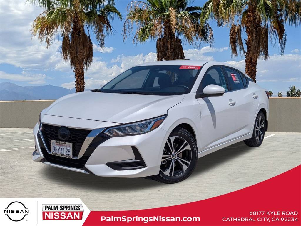 2023 Nissan Sentra SV — Sedan — 9,296 mi — Cathedral City, CA