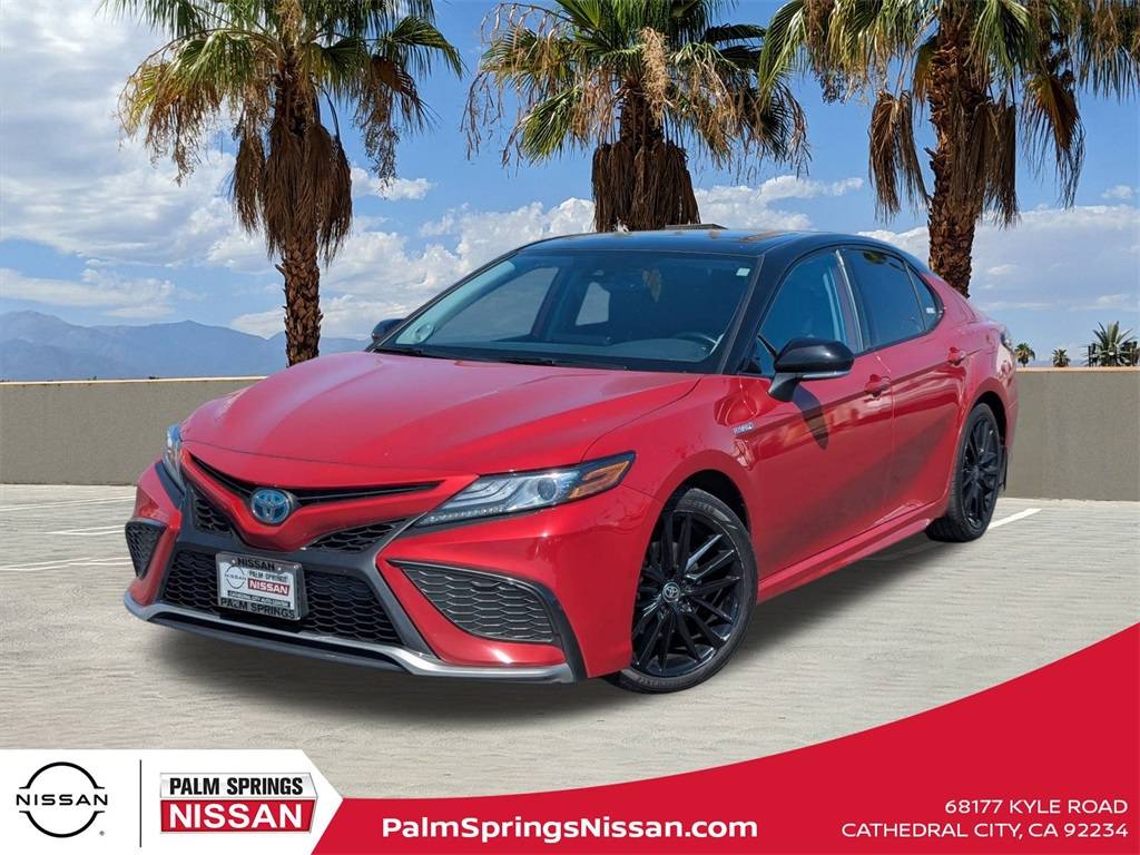 2021 Toyota Camry Hybrid XSE — Sedan — 23,360 mi — Cathedral City, CA