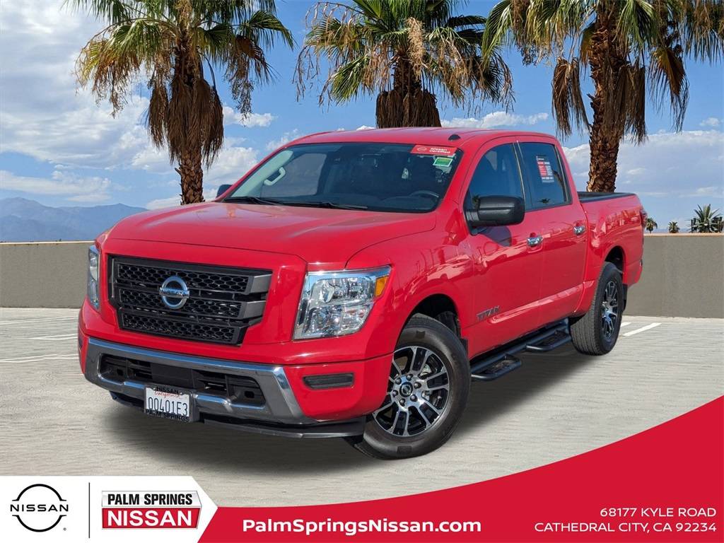 2021 Nissan Titan SV — Pickup Truck — 47,482 mi — Cathedral City, CA